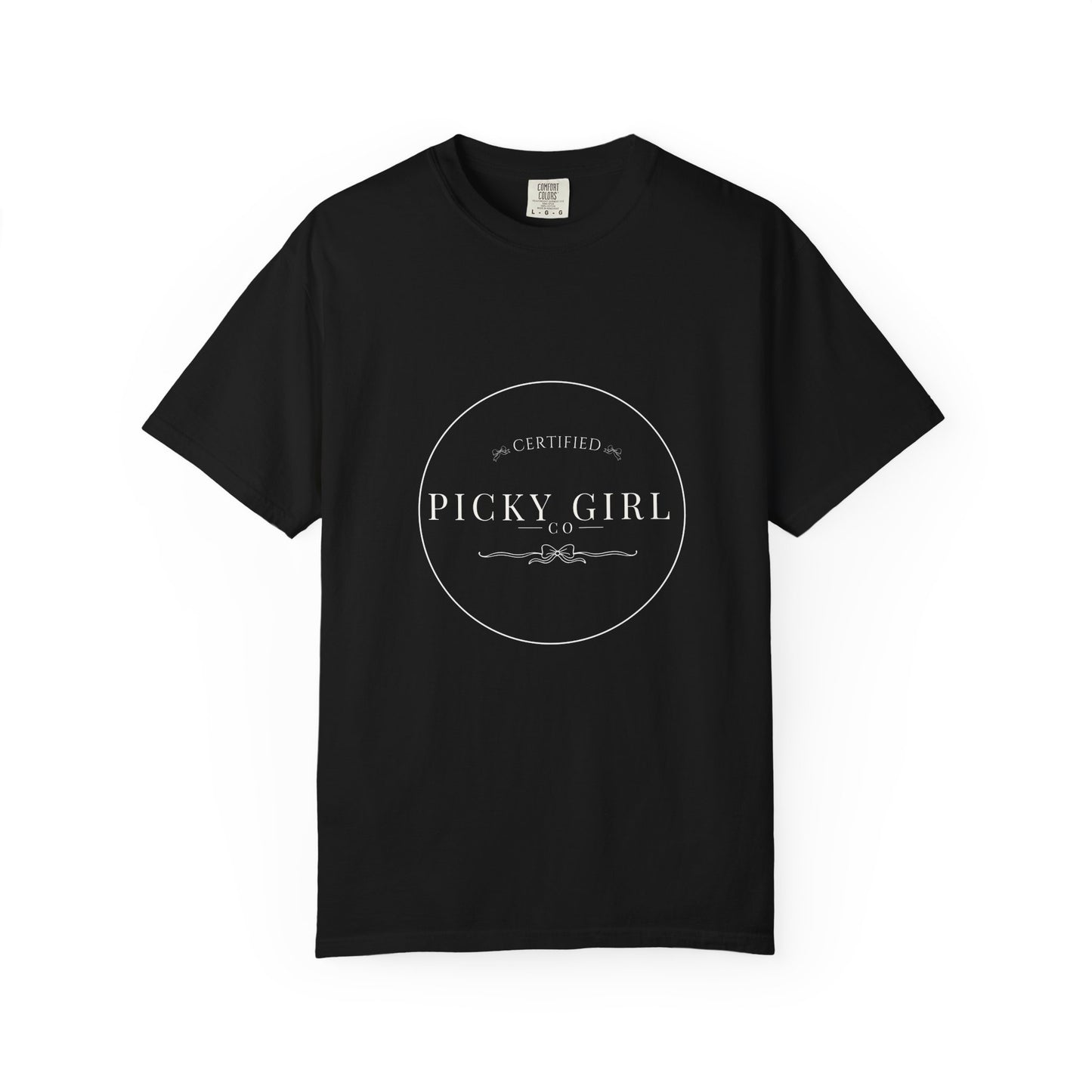 Picky Girl Graphic Tee – Subtle Pastel Text Unisex T-Shirt