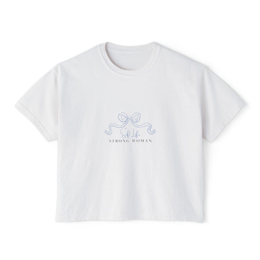 Bow Soft Life Boxy Tee - Women's