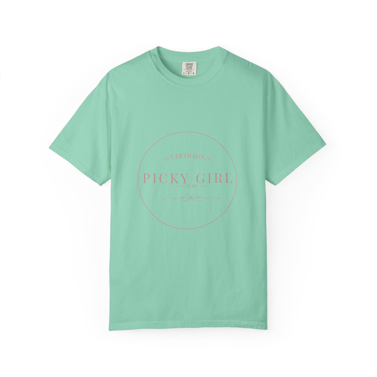Picky Girl Graphic Tee – Subtle Pastel Text Unisex T-Shirt