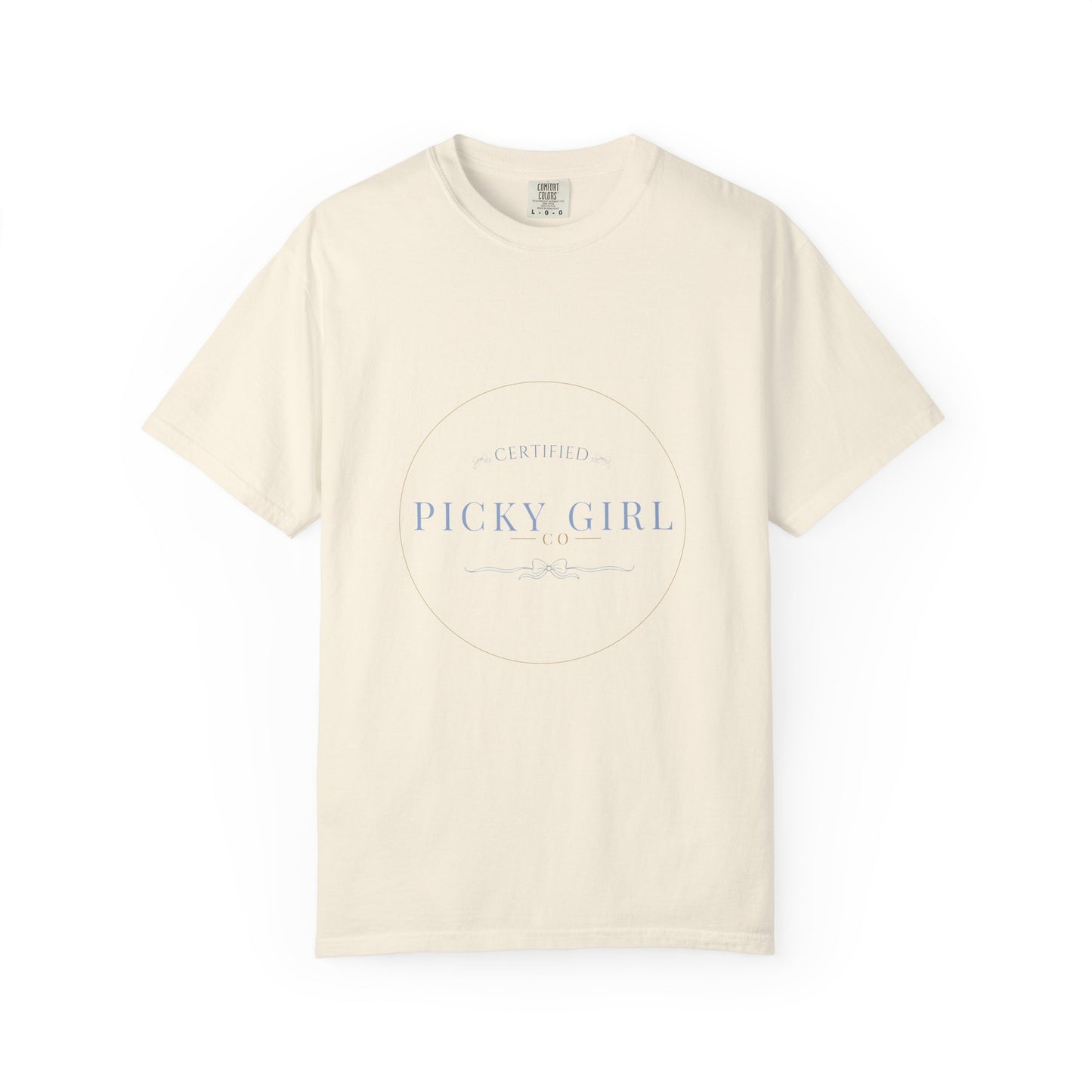 Picky Girl Graphic Tee – Subtle Pastel Text Unisex T-Shirt