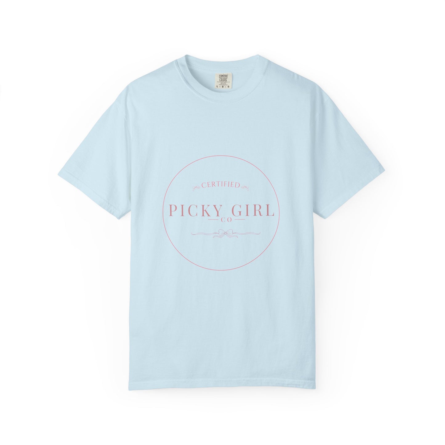Picky Girl Graphic Tee – Subtle Pastel Text Unisex T-Shirt