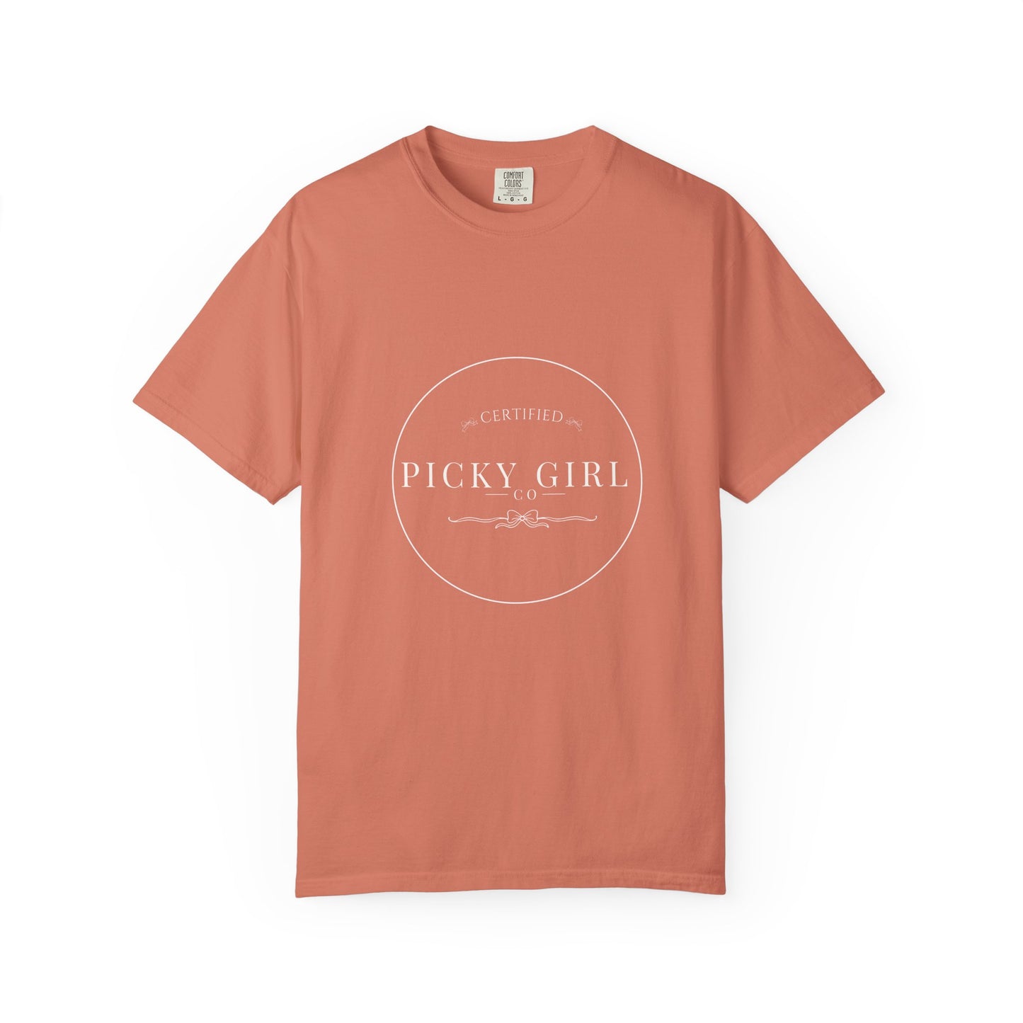 Picky Girl Graphic Tee – Subtle Pastel Text Unisex T-Shirt
