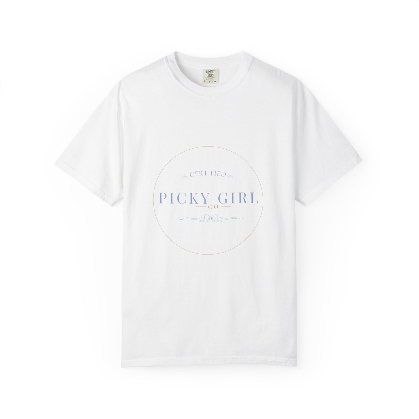 Picky Girl Graphic Tee – Subtle Pastel Text Unisex T-Shirt