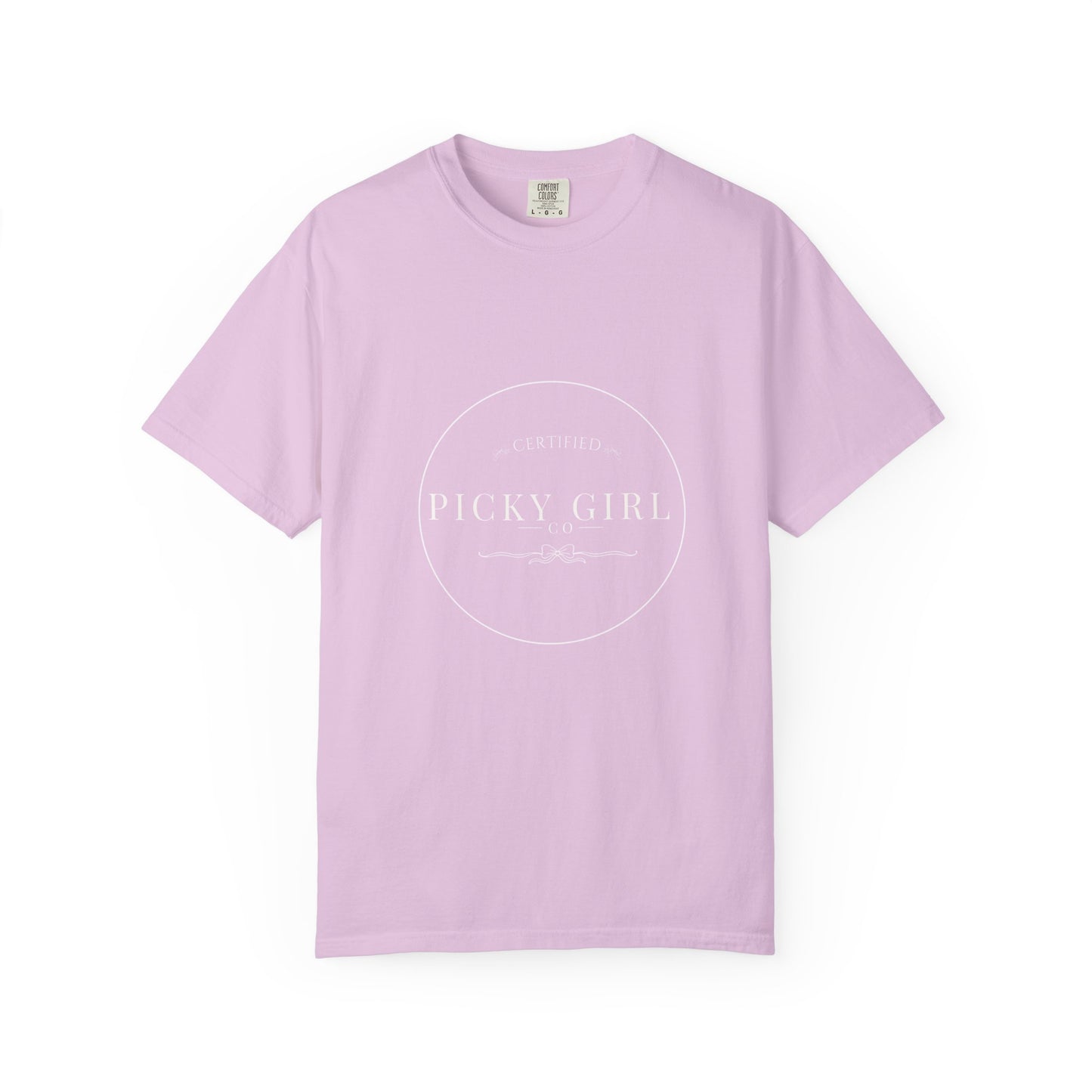 Picky Girl Graphic Tee – Subtle Pastel Text Unisex T-Shirt